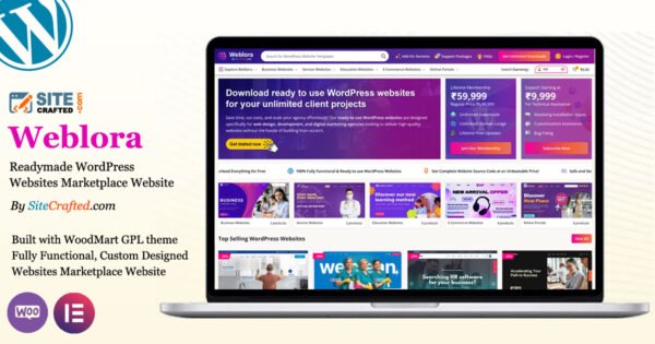 Readymade Websites Marketplace